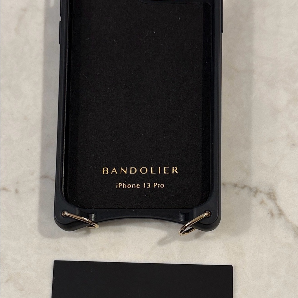 Bandolier Black iPhone 13 Pro Case